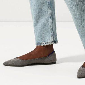 Rothy’s The Point, Cloud Grey Birdseye 7.5 (RETIRED COLOR)